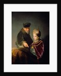 A Young Scholar and his Tutor by Workshop of Rembrandt Harmensz. van Rijn