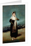 Portrait of the Marquesa de Santiago by Francisco José de Goya y Lucientes