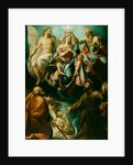 Coronation of the Virgin with Saints Joseph and Francis of Assisi by Giulio Cesare Procaccini