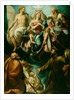 Coronation of the Virgin with Saints Joseph and Francis of Assisi by Giulio Cesare Procaccini