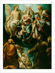 Coronation of the Virgin with Saints Joseph and Francis of Assisi by Giulio Cesare Procaccini