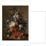 Vase of Flowers by Jan van Huysum