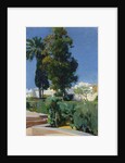 Corner of the Garden, Alcazar, Sevilla by Joaquin Sorolla y Bastida