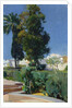 Corner of the Garden, Alcazar, Sevilla by Joaquin Sorolla y Bastida