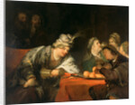 The Banquet of Ahasuerus by Aert de Gelder