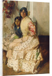 Pepilla the Gypsy and Her Daughter by Joaquin Sorolla y Bastida
