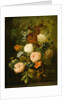 Vase of Flowers by Follower of Jan van Huysum