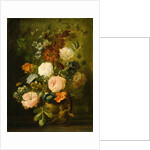 Vase of Flowers by Follower of Jan van Huysum