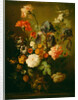 Vase of Flowers by Follower of Jan van Huysum
