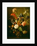 Vase of Flowers by Follower of Jan van Huysum