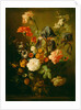 Vase of Flowers by Follower of Jan van Huysum