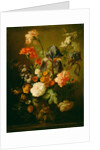 Vase of Flowers by Follower of Jan van Huysum