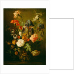 Vase of Flowers by Follower of Jan van Huysum
