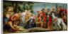 David Meeting Abigail by Workshop of Peter Paul Rubens