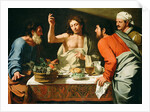 The Supper at Emmaus by Bartolomeo Cavarozzi