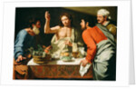 The Supper at Emmaus by Bartolomeo Cavarozzi