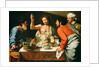 The Supper at Emmaus by Bartolomeo Cavarozzi