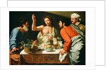 The Supper at Emmaus by Bartolomeo Cavarozzi