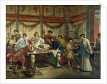 A Roman Feast by Roberto Bompiani