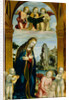 Madonna Adoring the Child with Musical Angels by Bernardino Zenale