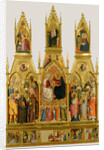 Polyptych with Coronation of the Virgin and Saints by Cenni di Francesco di Ser Cenni