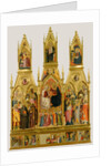 Polyptych with Coronation of the Virgin and Saints by Cenni di Francesco di Ser Cenni