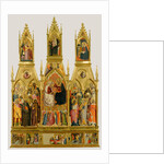 Polyptych with Coronation of the Virgin and Saints by Cenni di Francesco di Ser Cenni