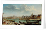 A View of Paris with the Ile de la Cité by Jean-Baptiste Raguenet