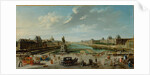 A View of Paris from the Pont Neuf by Jean-Baptiste Raguenet