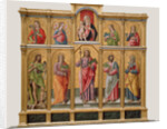 Polyptych with Saint James Major, Madonna and Child, and Saints by Bartolomeo Vivarini