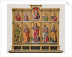 Polyptych with Saint James Major, Madonna and Child, and Saints by Bartolomeo Vivarini