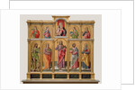 Polyptych with Saint James Major, Madonna and Child, and Saints by Bartolomeo Vivarini