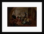 Interior with Soldiers and Women by Jacob Duck