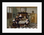 Family Group in an Interior by Quiringh Gerritsz. van Brekelenkam