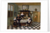 Family Group in an Interior by Quiringh Gerritsz. van Brekelenkam