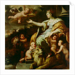 Allegory of Magnanimity by Luca Giordano