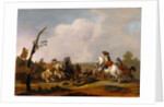 Battle Scene by Johannes Lingelbach