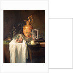 Still Life with Ewer, Vessels and Pomegranate by Willem Kalf