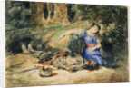 The Death of Lara by Eugène Delacroix