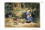 The Death of Lara by Eugène Delacroix