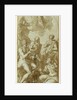Christ the Saviour above Saints John the Baptist, Jerome, Catherine and Thomas by Giuseppe Porta