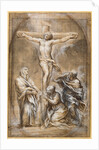 Christ on the Cross with the Virgin Mary, Mary Magdalene, and Saint John by Pietro da Cortona