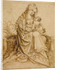 The Virgin and Child on a Grassy Bench by Anonymous