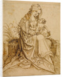 The Virgin and Child on a Grassy Bench by Anonymous