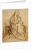 The Virgin and Child on a Grassy Bench by Anonymous