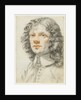 Portrait of a Man (recto), Portrait of a Man (accidental offset) (verso) by Filippo Baldinucci