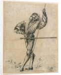 Standing Landsknecht by Anonymous