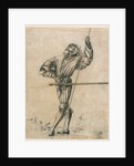 Standing Landsknecht by Anonymous