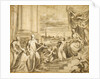 The Mystic Marriage of Saint Catherine with Saints and a Doge by Andrea Schiavone