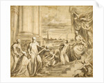 The Mystic Marriage of Saint Catherine with Saints and a Doge by Andrea Schiavone